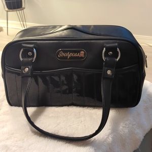 SOURPUSS SABRINA PURSE BLACK